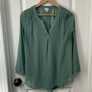 Merona long sleeve blouse